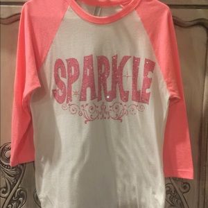 3/4 sleeve T. Coral sleeves